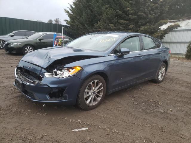 FORD FUSION SE 2019 with VIN 3FA6P0H70KR123281 - Photo from auction