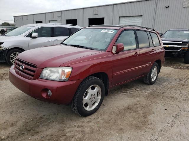 TOYOTA HIGHLANDER 2006 with VIN JTEDP21A460109176 - Photo from auction