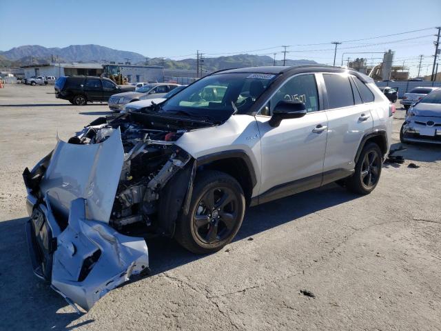 TOYOTA RAV4 XSE 2019 with VIN JTMEWRFV6KJ024456 - Photo from auction