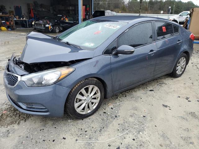 KIA FORTE LX 2015 with VIN KNAFX4A63F5380900 - Photo from auction