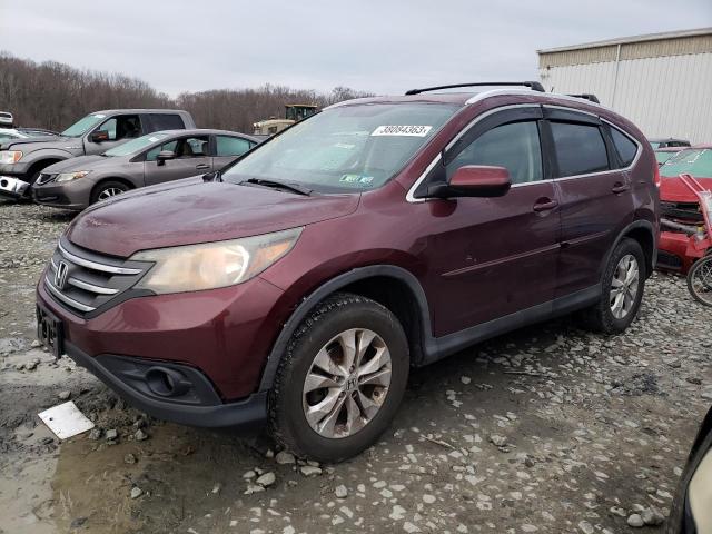 HONDA CR-V EX 2013 with VIN 5J6RM4H54DL054046 - Photo from auction