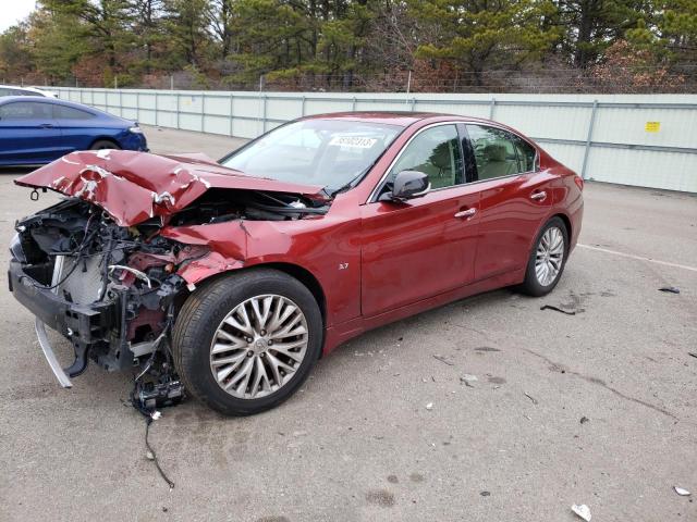 Photo 1 from auction – 2014 INFINITI Q50 BASE with VIN JN1BV7AR5EM683770