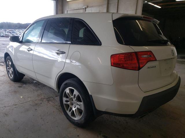 Photo 2 from auction – 2009 ACURA MDX TECHNO with VIN 2HNYD28639H509515