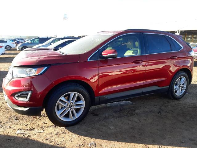 FORD EDGE SEL 2017 with VIN 2FMPK3J95HBB74708 - Photo from auction