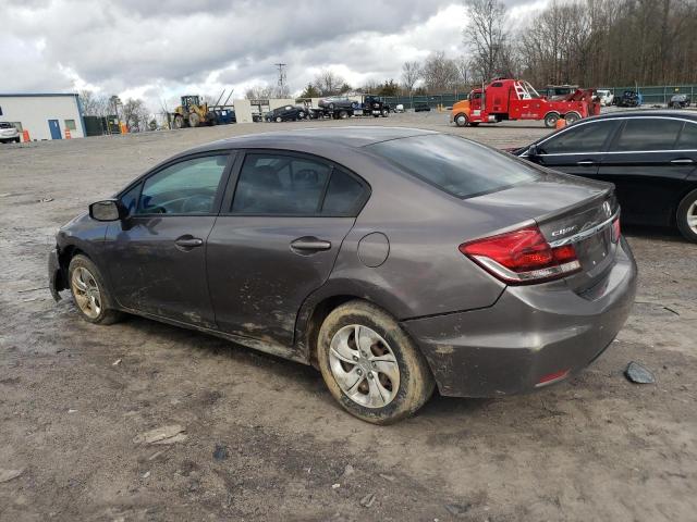 Photo 2 from auction – 2013 HONDA CIVIC LX with VIN 19XFB2F51DE040524