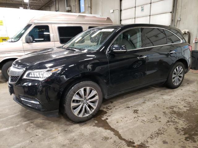 ACURA MDX TECHNO 2015 с VIN 5FRYD4H46FB022664 - Фото с аукциона