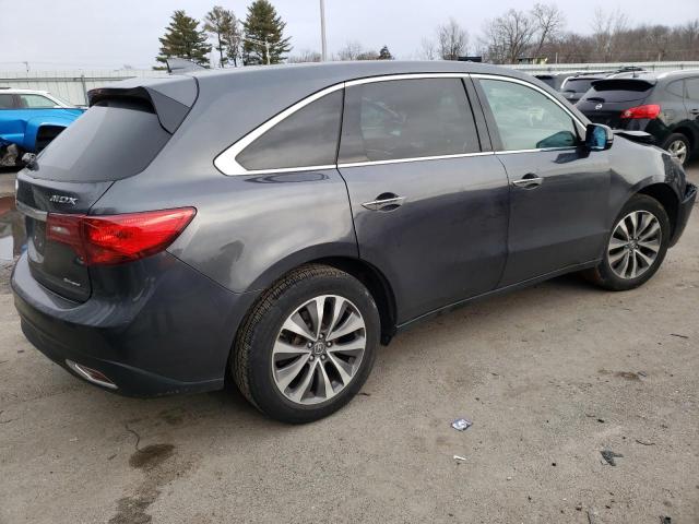 Photo 3 from auction – 2016 ACURA MDX TECHNO with VIN 5FRYD4H41GB033525