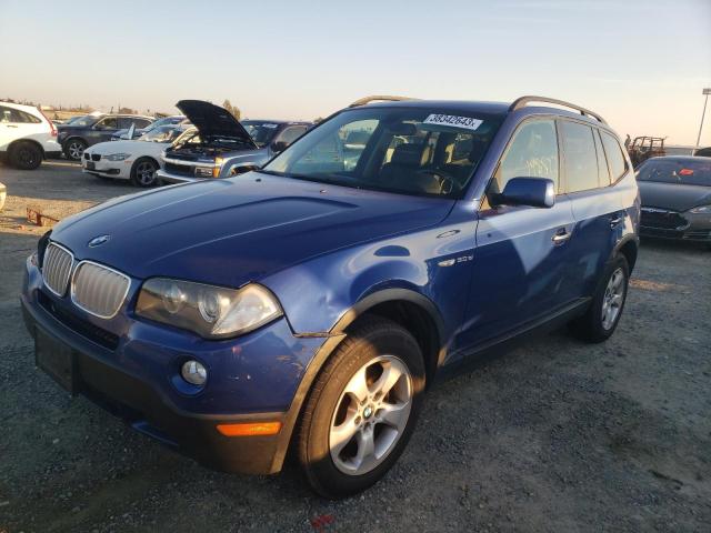 BMW X3 3.0SI 2007 with VIN WBXPC93457WF05182 - Photo from auction
