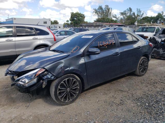 TOYOTA COROLLA L 2015 with VIN 2T1BURHE2FC467484 - Photo from auction