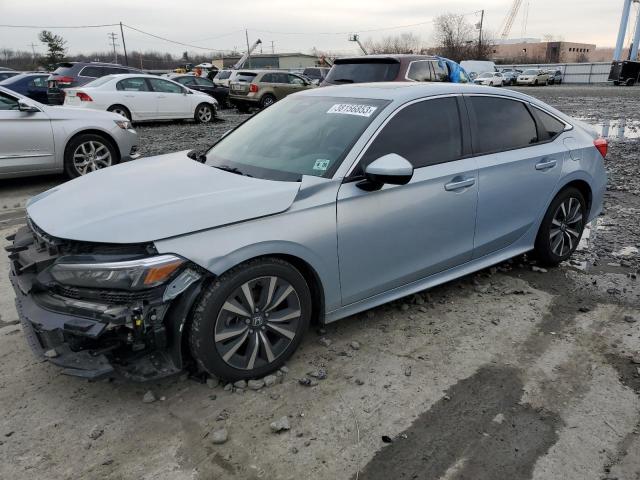 HONDA CIVIC EX 2022 with VIN 2HGFE1F78NH307362 - Photo from auction