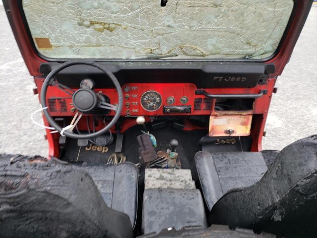 Photo 8 from auction – 1986 JEEP JEEP CJ7 with VIN 1JCCF87A7GT021685