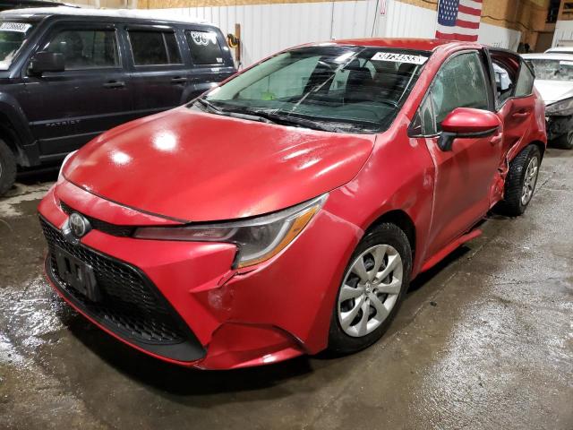 TOYOTA COROLLA LE 2021 with VIN 5YFEPMAE4MP215802 - Photo from auction