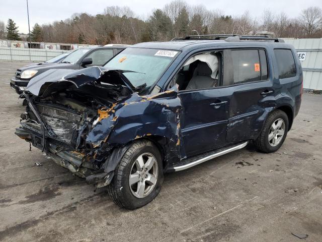 HONDA PILOT EXL 2011 with VIN 5FNYF4H58BB057771 - Photo from auction