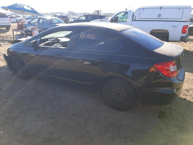Photo 2 from auction – 2012 HONDA CIVIC LX with VIN 2HGFB2F58CH581929