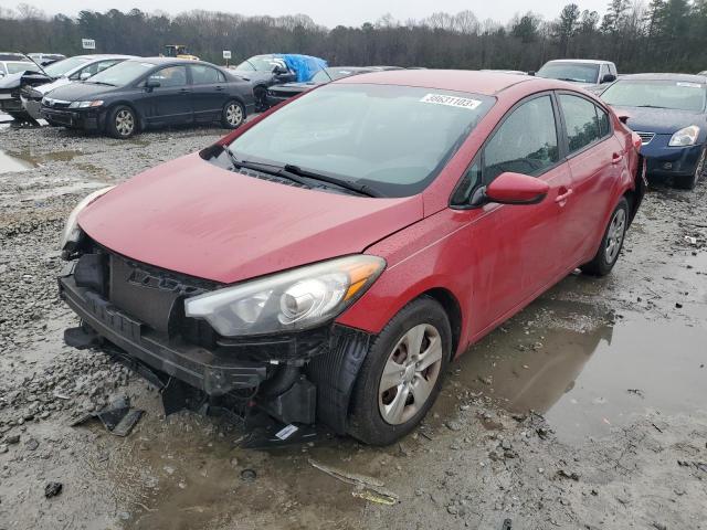 KIA FORTE LX 2016 with VIN KNAFK4A65G5467374 - Photo from auction