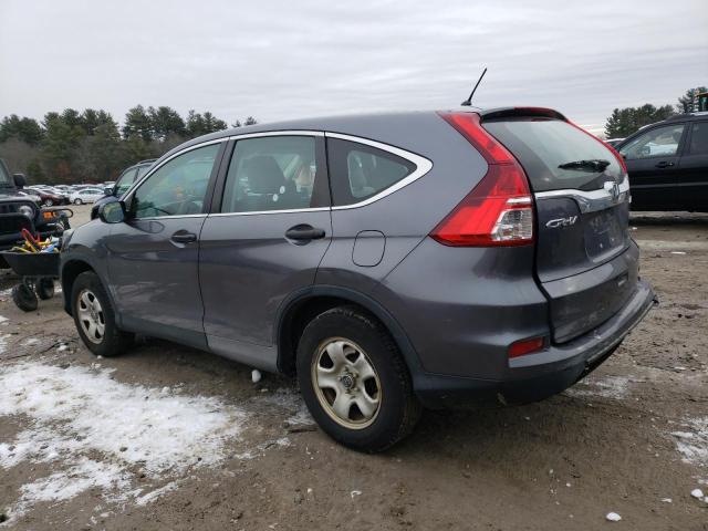 Photo 2 from auction – 2016 HONDA CR-V LX with VIN 2HKRM4H32GH622971