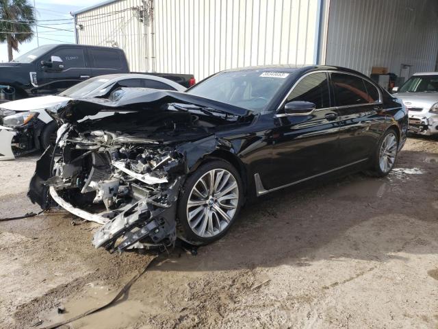 BMW 750 I 2018 with VIN WBA7F0C51JGM23499 - Photo from auction