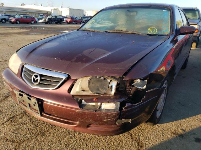 MAZDA 626 ES 2001 with VIN 1YVGF22D815215942 - Photo from auction