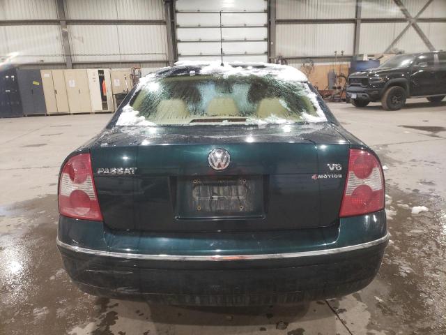 Photo 6 from auction – 2002 VOLKSWAGEN PASSAT GLX with VIN WVWTH63B42P309809