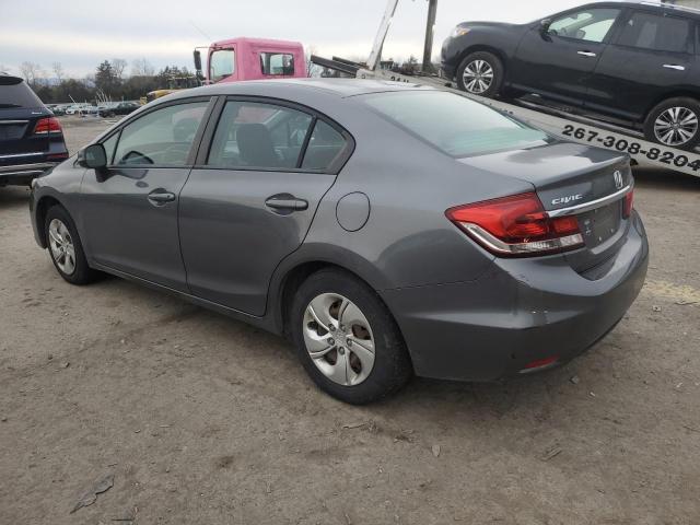 Photo 2 from auction – 2013 HONDA CIVIC LX with VIN 19XFB2F51DE245163