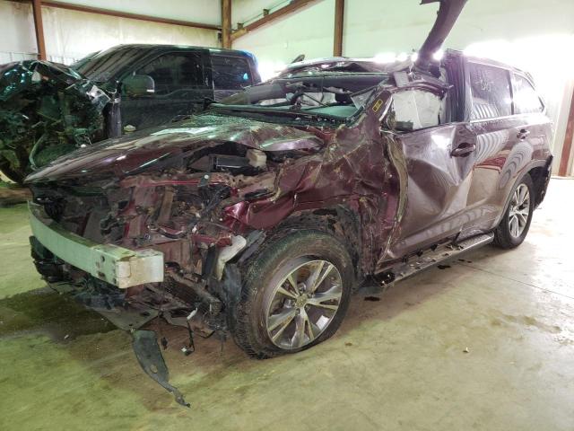 TOYOTA HIGHLANDER 2015 مع رقم تعريف المركبة 5TDKKRFH7FS066054 - صورة من المزاد