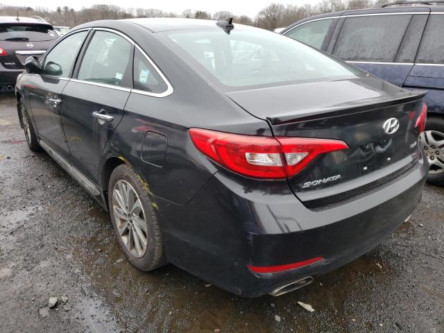 Photo 2 from auction – 2017 HYUNDAI SONATA SPO with VIN 5NPE34AF3HH466883