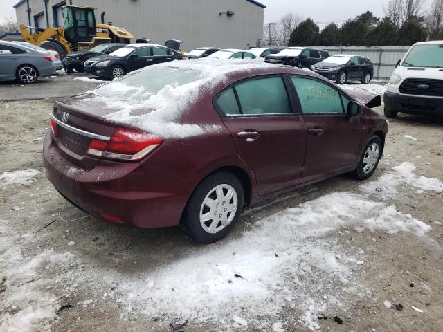 Photo 3 from auction – 2013 HONDA CIVIC LX with VIN 19XFB2F53DE259842