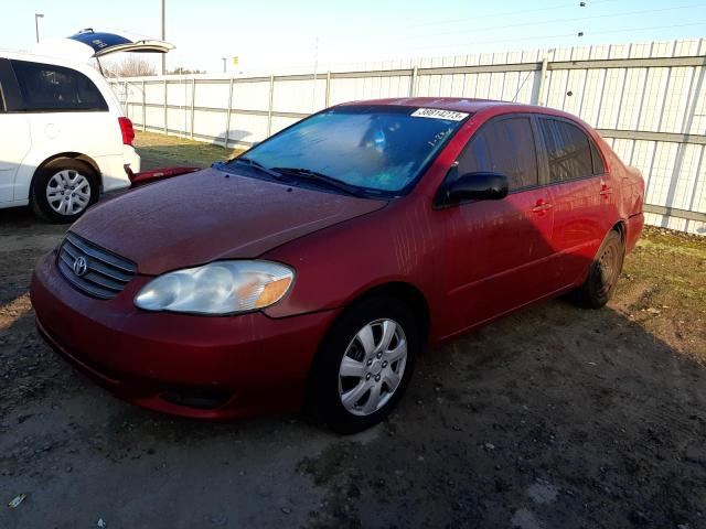 TOYOTA COROLLA CE 2003 with VIN JTDBR32E032011176 - Photo from auction