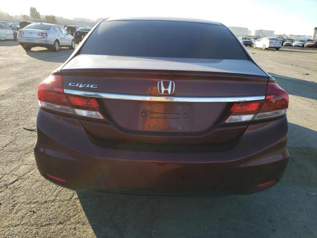 Photo 6 from auction – 2015 HONDA CIVIC LX with VIN 19XFB2F59FE284666