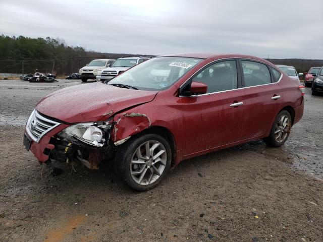 NISSAN SENTRA S 2015 with VIN 3N1AB7AP4FL657806 - Photo from auction