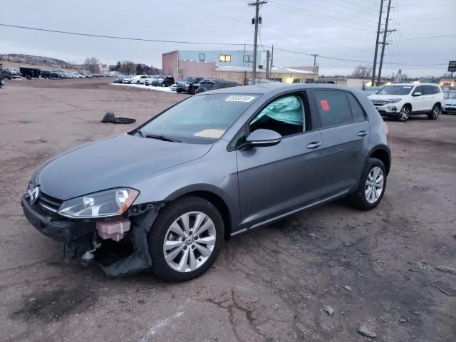 Photo 1 from auction – 2015 VOLKSWAGEN GOLF TDI with VIN 3VWRA7AUXFM080201