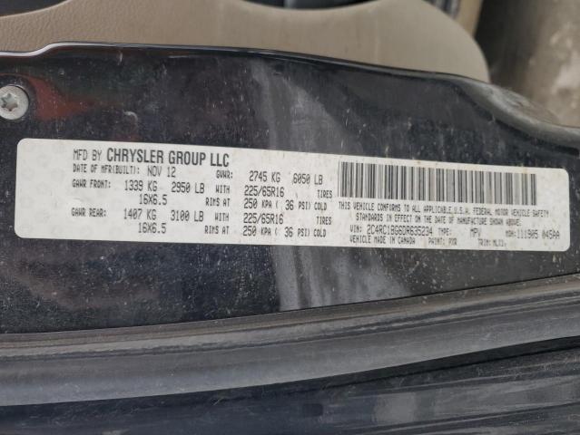 Photo 14 from auction – 2013 CHRYSLER TOWN & COU with VIN 2C4RC1BG6DR635234