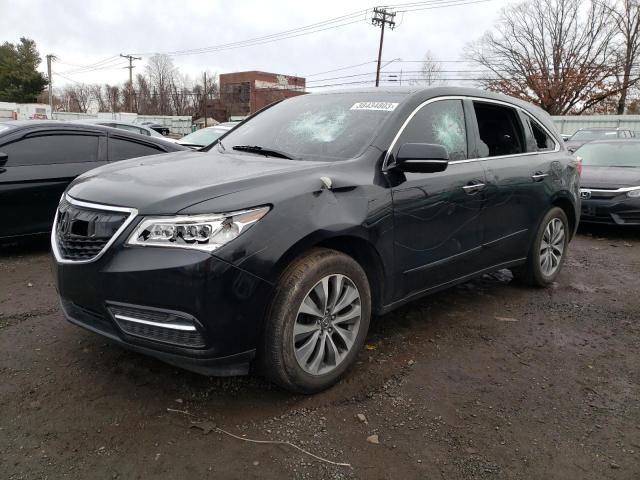 ACURA MDX TECHNO 2014 with VIN 5FRYD3H49EB003809 - Photo from auction