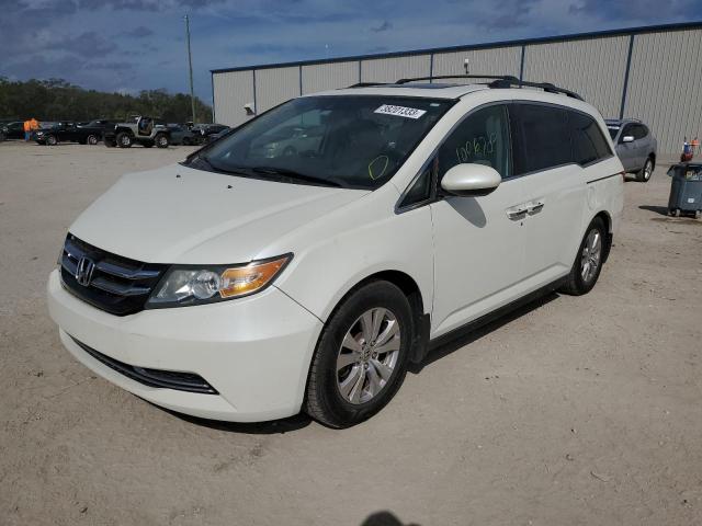 HONDA ODYSSEY EX 2015 with VIN 5FNRL5H60FB041386 - Photo from auction