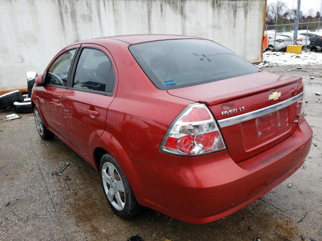 Photo 2 from auction – 2011 CHEVROLET AVEO LT with VIN KL1TG5DE6BB229020