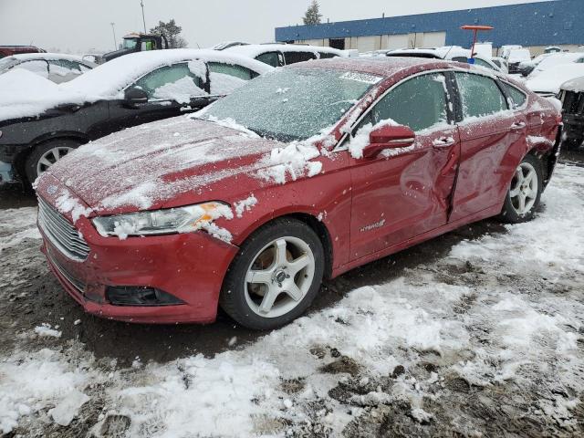 FORD FUSION TIT 2016 with VIN 3FA6P0RU0GR301489 - Photo from auction