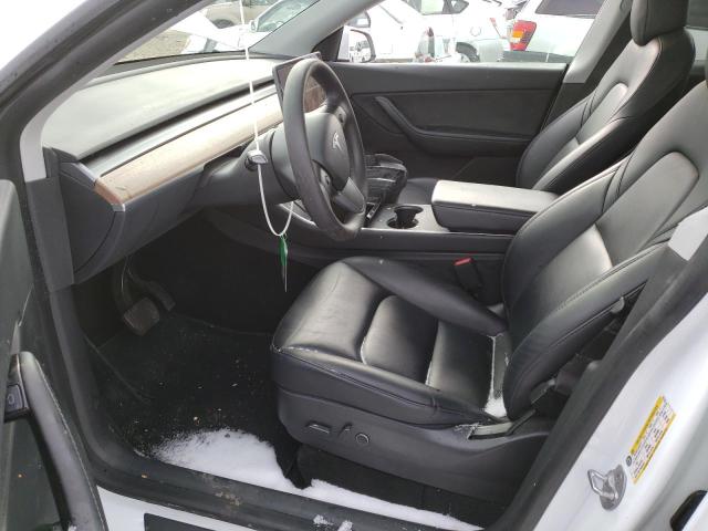 Photo 7 from auction – 2021 TESLA MODEL Y with VIN 5YJYGDEE0MF097153