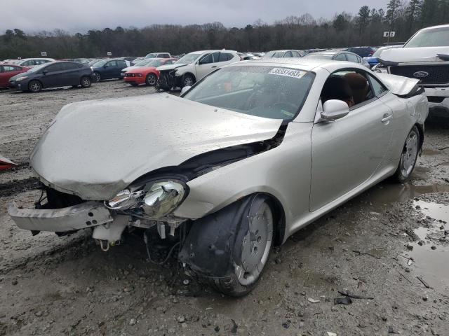 LEXUS SC 430 2002 with VIN JTHFN48Y220032477 - Photo from auction