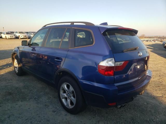 Photo 2 from auction – 2007 BMW X3 3.0SI with VIN WBXPC93457WF05182