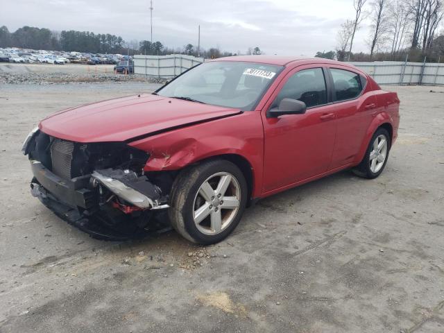 DODGE AVENGER SE 2013 with VIN 1C3CDZABXDN681268 - Photo from auction