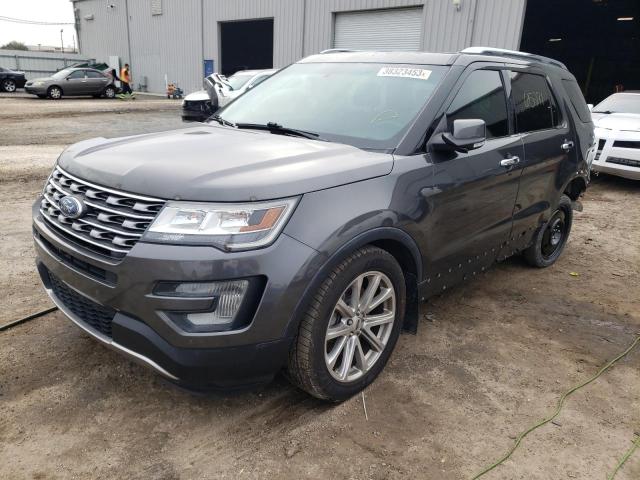FORD EXPLORER L 2017 with VIN 1FM5K7F82HGA84861 - Photo from auction