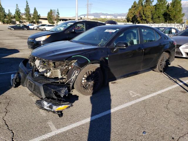 TOYOTA CAMRY SE 2020 with VIN 4T1G11AK2LU390867 - Photo from auction