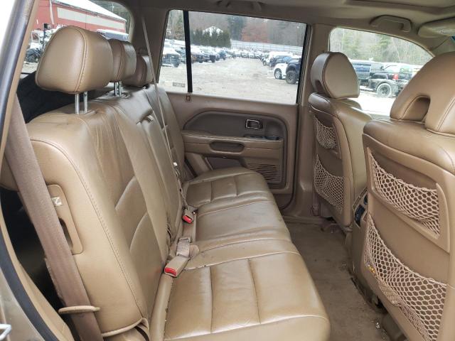 Photo 11 from auction – 2006 HONDA PILOT EX with VIN 2HKYF185X6H541205