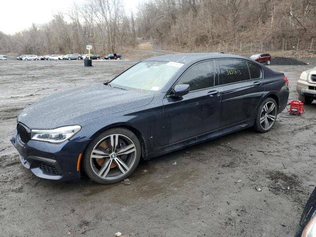 BMW 750 I 2018 with VIN WBA7F0C56JGM23871 - Photo from auction