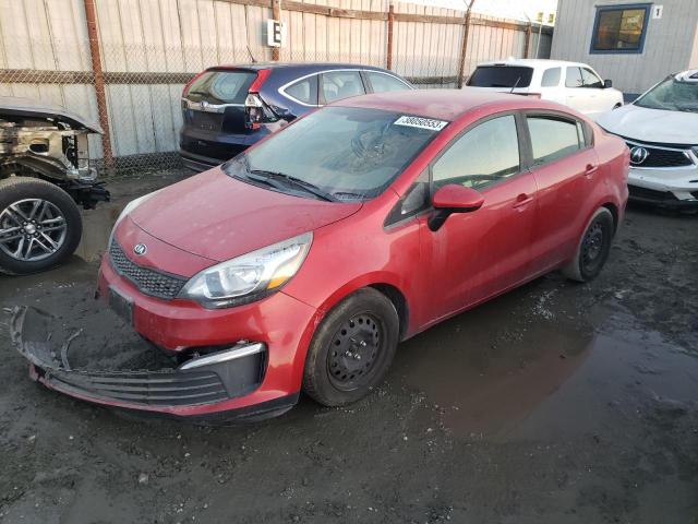 KIA RIO LX 2017 with VIN KNADM4A37H6037610 - Photo from auction