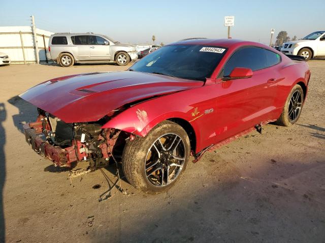 FORD MUSTANG GT 2021 with VIN 1FA6P8CF8M5143751 - Photo from auction