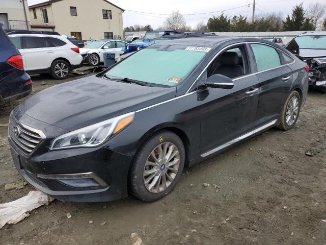 HYUNDAI SONATA 2015 with VIN 5NPE34AF7FH255943 - Photo from auction