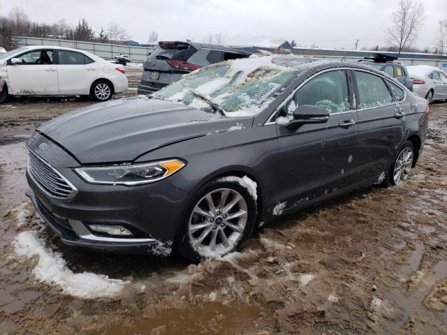 FORD FUSION SE 2017 with VIN 3FA6P0HD0HR291808 - Photo from auction