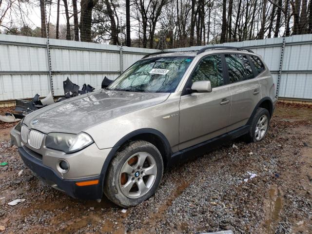 BMW X3 3.0SI 2007 with VIN WBXPC93457WF21589 - Photo from auction