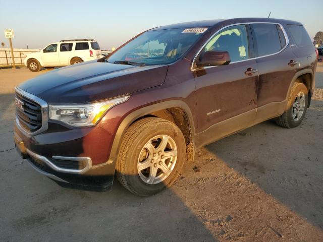 GMC ACADIA SLE 2018 with VIN 1GKKNKLA0JZ177868 - Photo from auction